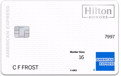 Hilton Honors American Express Card card