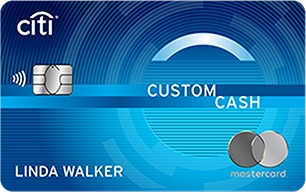Citi Custom Cash® Card card