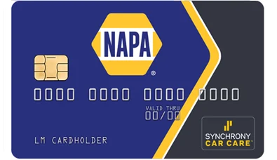 Napa Credit Card card