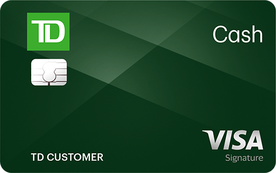 TD Cash Credit Card card