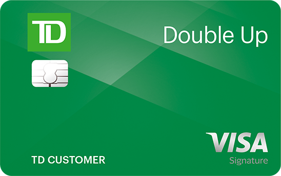 TD Double UpSM Credit Card card