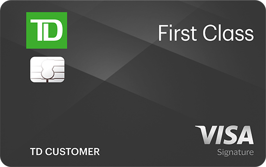 TD First ClassSM Visa Signature® Credit Card card